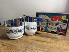 Serving Ware Matchables - Gemco - Village Blue 8183 - NOS - Never Used - Vintage picture