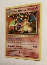 Pokémon 2016 Charizard 11/108 Trading Card Lot with Eevee Card Sleeve +2  free v picture