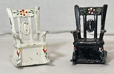 Cast Iron Amish Rocking Chair Salt and Pepper Shakers picture