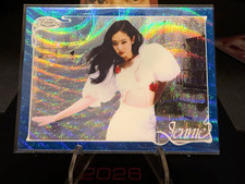 Topps 2026 Topps Chrome x Jennie Sapphire Insert 20 Card #/125 picture