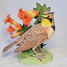 LENOX HORNED LARK 2001 From The Garden Birds Collection  sku52 picture