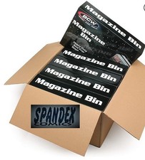5 ( 1 Case) BCW Plastic Black Magazine Document Storage Bin  Acid Free Stackable picture