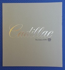 1976 CADILLAC Automobile Color Sales Brochure - Summer $5 Sale picture