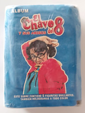 1995 EL CHAVO DEL 8 Y SUS AMIGOS Navarrete - BOX (50 SEALED PACK) Cromo VTG KIKO picture