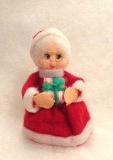 VINTAGE MRS CLAUS FIGURE CHRISTMAS DECORATION🎄 picture