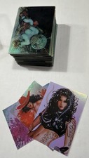 1997 Comic Images CLEARLY OLIVIA OMNICHROME CARD SET (1-90) + 3 Inserts picture