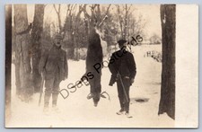K69/ Interesting RPPC Postcard c1910 Deer Hunting Trophy Men Rifles 351 picture