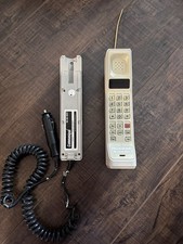 Motorola Cellular One Vintage | Car charger and battery. TESTED/POWERS ON picture