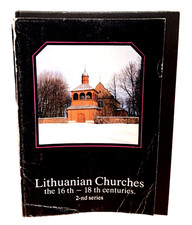 Lithuanian Churches the 16th - 18th Centuries 18 Cards First Exemplary Printing picture