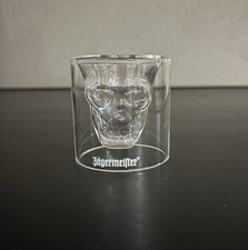 Jägermeister Skull Shot Glass EUC picture