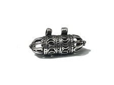 antique yemenite filigree Sterling silver Amulet pendant Talisman Taweez picture