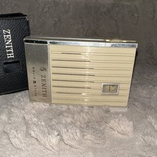 vintage Zenith Royal 13  Model R13W AM shirt-pocket transistor radio from 1969. picture