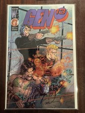 Gen13 Special Edition Men of Gen13 Family Variant Signed By J. Scott Campbell NM picture