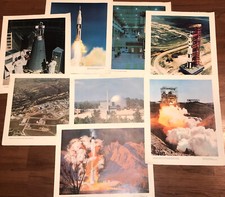 Vintage (8) NORTH AMERICAN AVIATION Inc: 12 X 15 PRINTS NASA/Nuclear Division picture