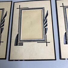 3-vintage Art Deco cardboard cabinet/photo frame(2864) picture