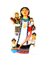 Aguilar Sisters Pottery Fran Garcia Oaxaca Zapotec Women Artist Mexican Folk Art picture