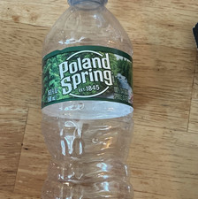Empty planned springs water bottle picture