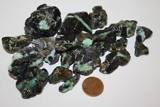 Lander County Bluish/Green Turquoise in Black Matrix 181g MADE IN the USA Nevada picture