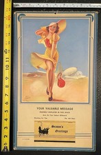 Vintage 1941 pin-up calendar  - Irene Patten - 16