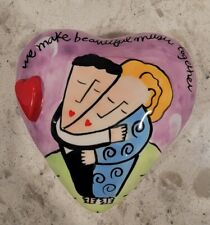 Heart Sandra Magsamen for Silvestri Ceramic Rattle 