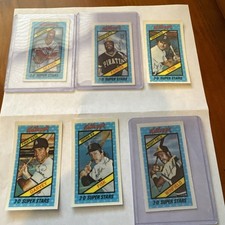 1980 Kellogg's 3-D Super Stars Six Different Cards picture