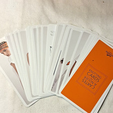 100% Hermès Paris Knotting Cards No. 4 Cartes À Nouer Set, Orange Box  picture