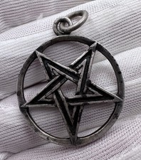 Vintage USSR Pendant 925 Sterling Silver Necklace Jewelry 7,2Gr picture