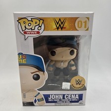Funko Pop WWE John Cena Exclusive Vinyl Figure #01 Blue Hat A6 picture