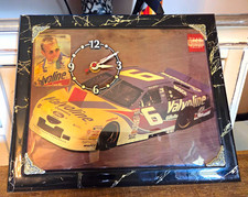 Valvoline Racing Team Winston #6 Car Collectible Advertising Wall Clock picture