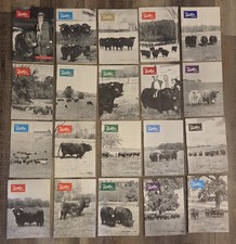 🔥SHORTHORN World Cattle Journal Breed Farm Advertising Magazine Cow 1965 LOT 20 picture