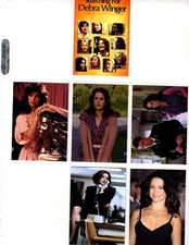 DEBRA WINGER     CUSTOM TRADING CARD 6 CARDS  SET picture