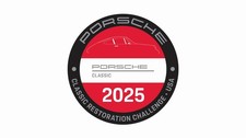 Porsche Classic Restoration Challenge 2025 Commemorative Sticker 2.5
