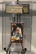 2020 SUPER MARIO HANAFUDA JPN MARIO & GOOMBA CGC 10 PRISTINE picture