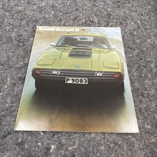 Vintage 1971 Saab Sonett III Sales Brochure Folder Original literature picture