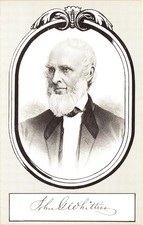 John Greenleaf Whittier Author Portrait Postcard Unposted picture