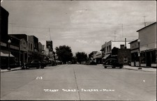 Fairfax MN Another Street Scene with Vintage Automobiles RPPC A. Pearson, Inc. picture
