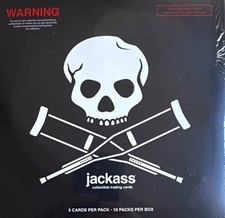 2022 Zerocool Jackass Trading Cards - SEALED HOBBY BOX - 1 OF 10,000 PRODUCED picture