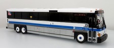MCI D4500CT New York City Transit Commuter Bus  1:50 Scale Iconic Replicas ABS picture