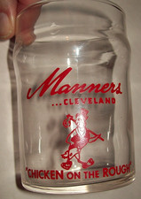 Early 1950s Manners Big Boy (Cleveland OH) Restaurant Drinking Glass-Mint/Unused picture