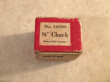 Sears 3-Jaw Chuck for Millers Falls # 19590 Drill - 3/8