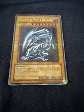 Yu-Gi-Oh SDK-E001 Blue-Eyes White Dragon 1st Edition Heavy Play #1 picture
