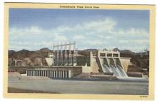 Postcard Downstream View Davis Dam Arizona AZ  picture