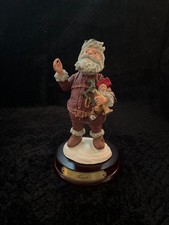 Duncan Royale Nast Santa Figurine History of Santa Claus Vintage Christmas 1983 picture