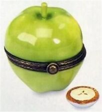 Granny Smith Green Apple & PIE PHB Porcelain Hinged Box New in Box picture
