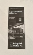 MARTA Rapid Rail Schedule - 2024 picture