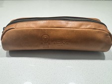 Tumi 1975 Anniversary Collection Leather Pencil Case Limited Edition picture
