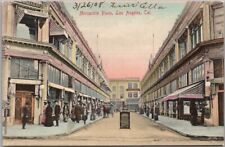1908 LOS ANGELES Hand-Colored Postcard 