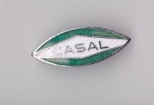 Vintage enamel CASAL motorcycle pin badge logo motorbike Race Moto  picture