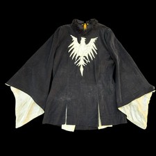Vintage Medieval Costume Knight Eagle Tunic Mason Templar Shirt Corduroy Boa picture