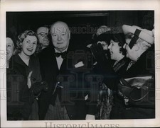 1960 Press Photo  Churchill Made Final Campaign Speech in British Election picture